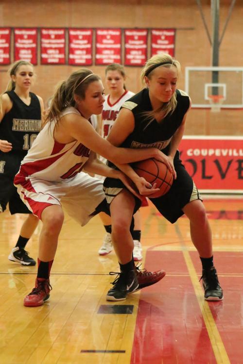 Julia Myers wants that ball. Now.