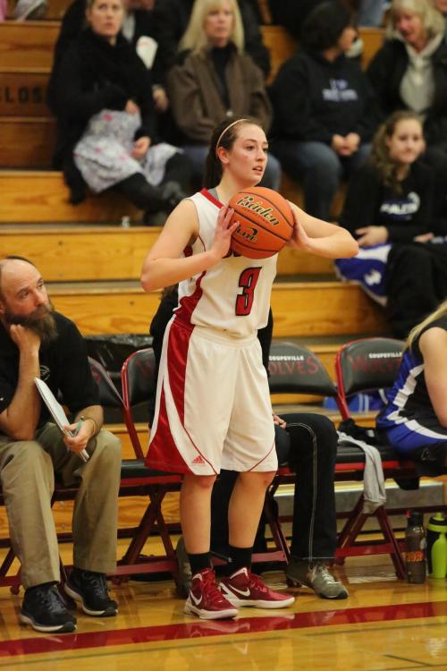 Amanda Fabrizi, trying to ignore the awe-inspiring glory