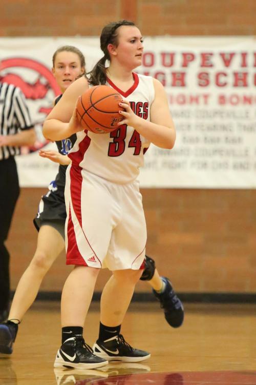 Hailey Hammer comes complete with death-grip. Just try and pull a rebound away from her.
