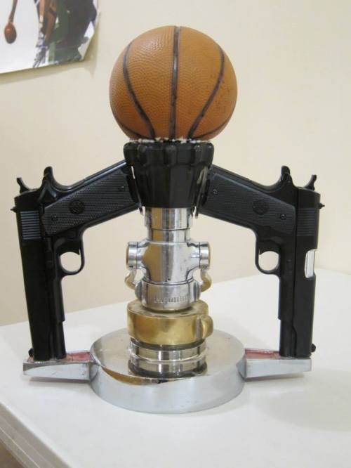 To the winner goes the trophy.