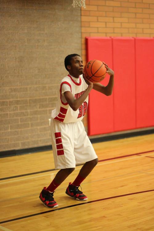 DeAndre Mitchell, locked and loaded. (John Fisken photo)