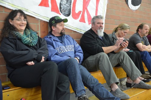 You may have a beard. Mark Hammer (center) has a BEARD. (Robert Bishop photo)