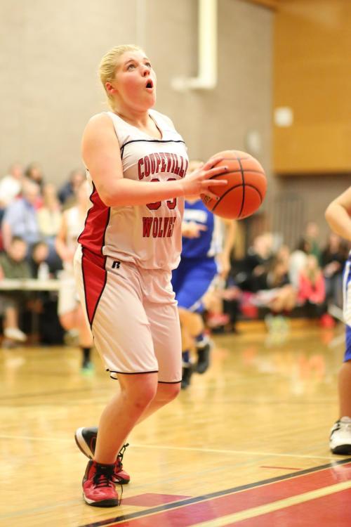 Tiffany Briscoe has her eyes set firmly on the bucket.