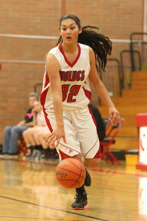 Makana Stone is still on the ground, but for just a moment.