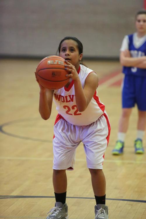 Locked in at the free throw line.