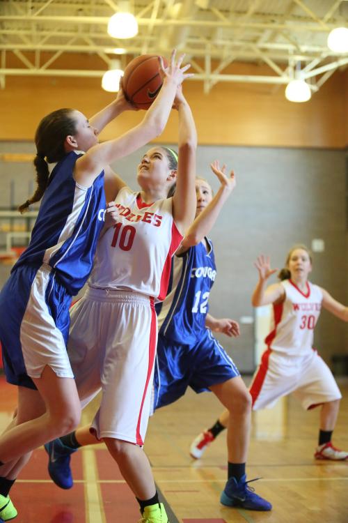 Katrina McGranahan stays calm under pressure.