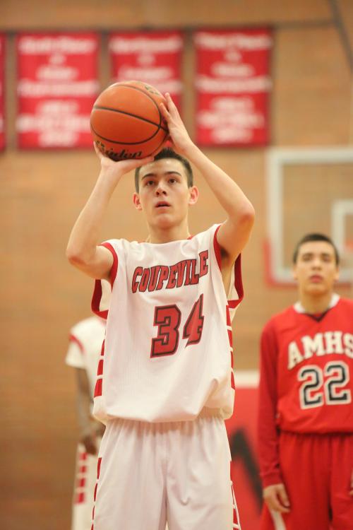 CJ Smith lines up a free throw. (John Fisken photos)