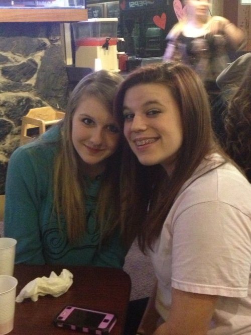 Lauren Grove (left) and Emily Coulter.