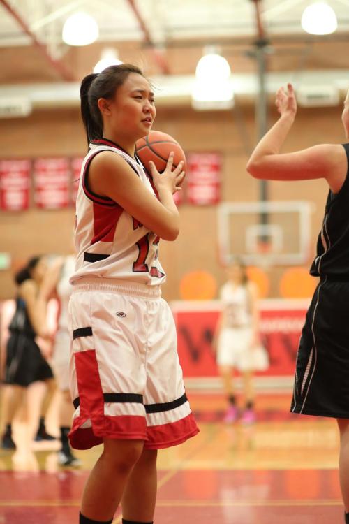 Erin Josue: "No, YOU may not have MY basketball. Silly girl..."