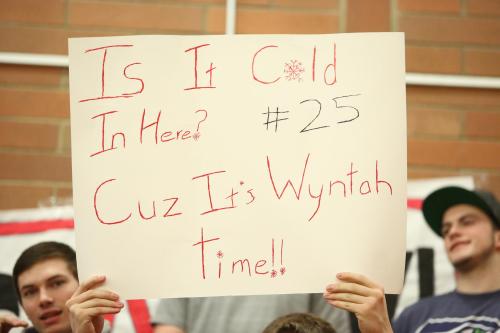 Wynter Thorne's rooting section had a Boston accent.