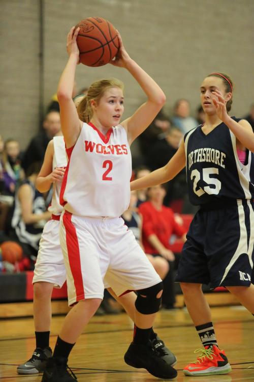 Hope Lodell triggers the play. (John Fisken photos)
