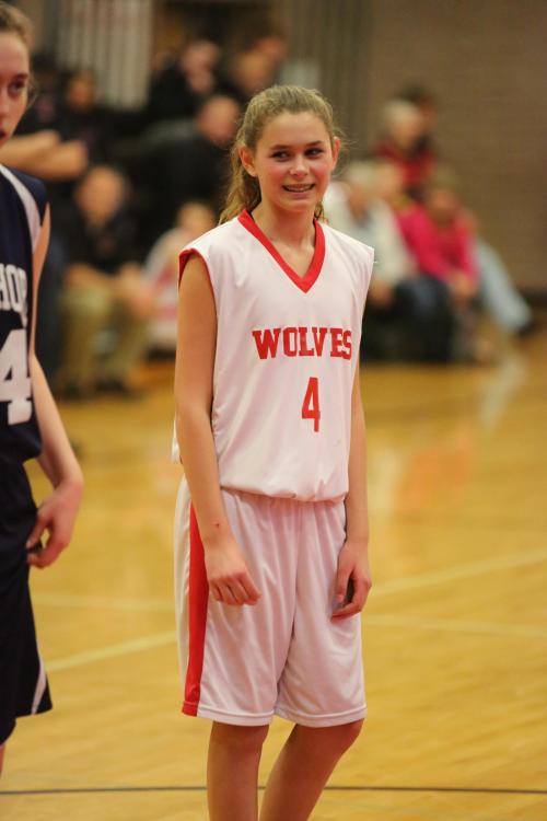 Payton Aparicio is smiling now, but she and her teammates are coming for you.