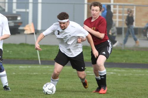 Aaron Wright rampages.