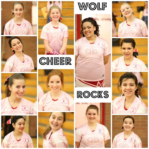 The CHS winter cheer squad. (John Fisken photos)