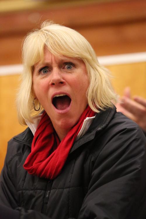 Aimee Bishop is horrified at the very thought. (John Fisken photo)