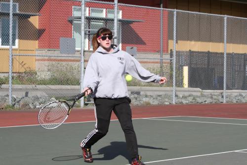 Jacki Ginnings makes sweet net music.