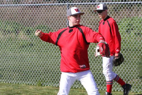 Josh Bayne had three hits and three RBI Friday. (John Fisken p[hoto)
