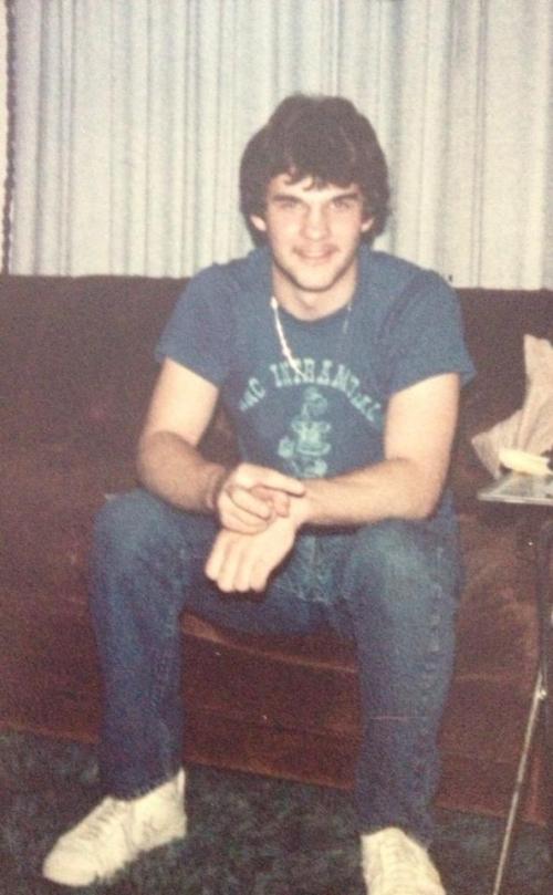 Old school King. (Photo courtesy Amy King)