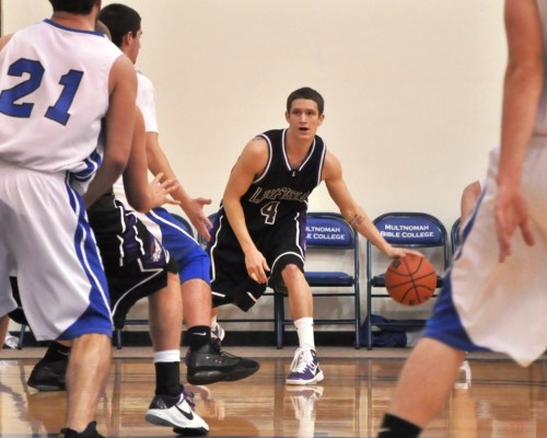 Breakin' ankles and takin' names while playing college ball.