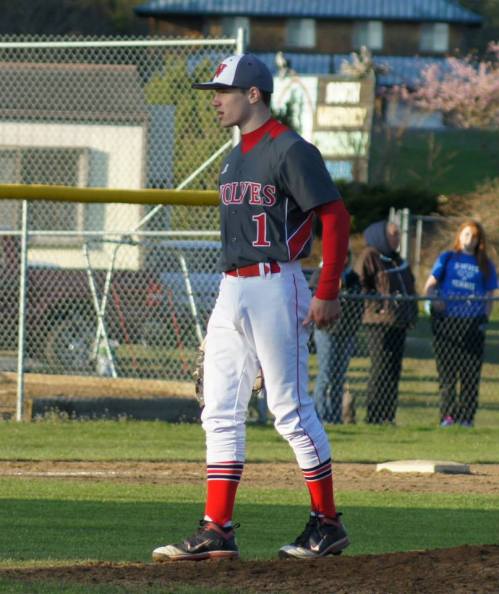 Wade Schaef scored Coupeville's only run Monday, plated by a Josh Bayne double. (Shelli Trumbull photo)