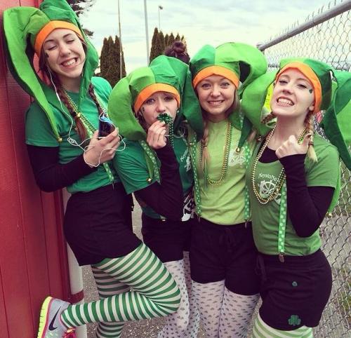 The pride of Keystone Cafe, (l to r) Julia Myers, Holly Craggs, Amy Engle and Emily Clay.