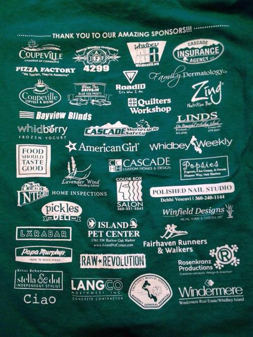 A shameless plug for the sponsors. (Jon Roberts photo)