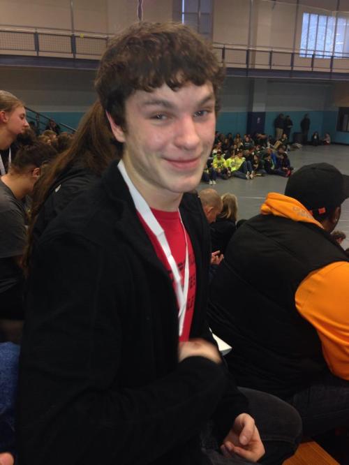 Brandon Kelley -- winning medals and taking names.