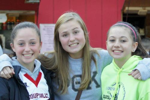 McKayla (left), cousin Chelsea Huff (center) and McKenzie, in more modern times. (Shelli Trumbull photo)