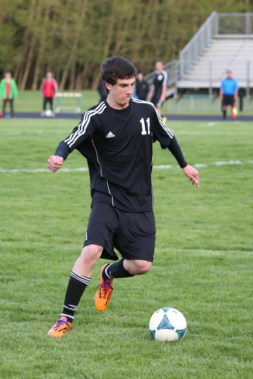 Tanner Kircher motors upfield.