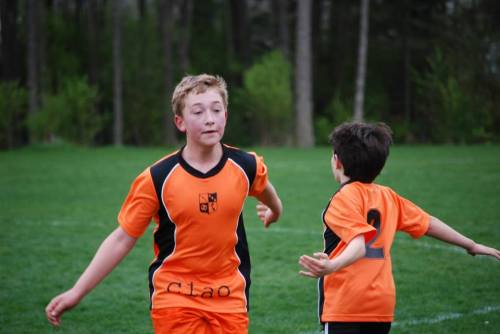 Celebrating a goal. (Pat Kelley photos)