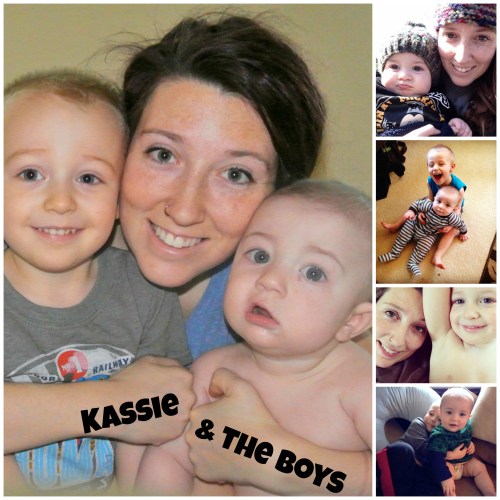 Kassie (Lawson) O'Neil and sons Liam (left) and Abel.