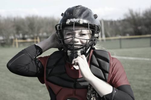 Wolf catcher Breeanna Messner. (David Marquis photos)