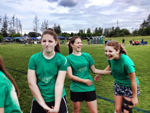 Warwick and Field have a moment. (Kali Barrio photos)