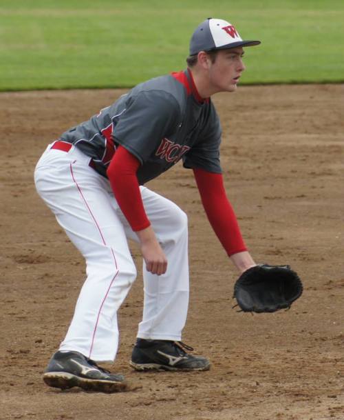 Junior Aaron Curtin still has a year left to to pitch and play third. 