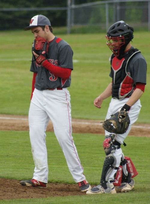 Ben Etzell (left) and Jake Tumblin are among five Wolf seniors who will depart. (Shelli Trumbull photos)