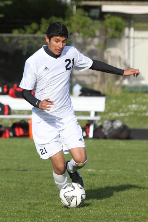 Abraham Leyva has scored 10 goals to rank among the league leaders. (John Fisken photos)