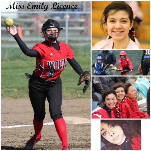 Emily Licence -- a slick-fieldin', cheer-screamin', delicious-cookie-bakin' sensation.