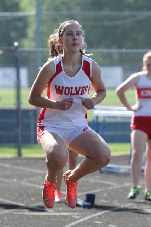 Marisa Etzell gets amped.