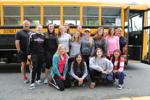 The pride of Central Whidbey. Back (l to r)
