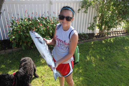 Kalia Littlejohn, kickin' your butt at any sport you choose. (Dawn Hesselgrave photo)