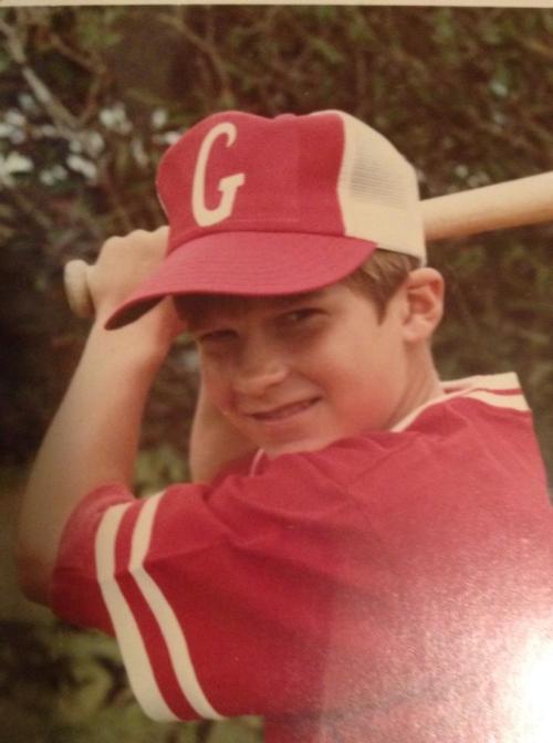 Current CHS basketball/softball coach David King, in his playing days.