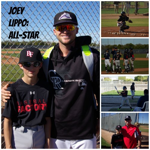 Joey Lippo, future Wolf baseball star.