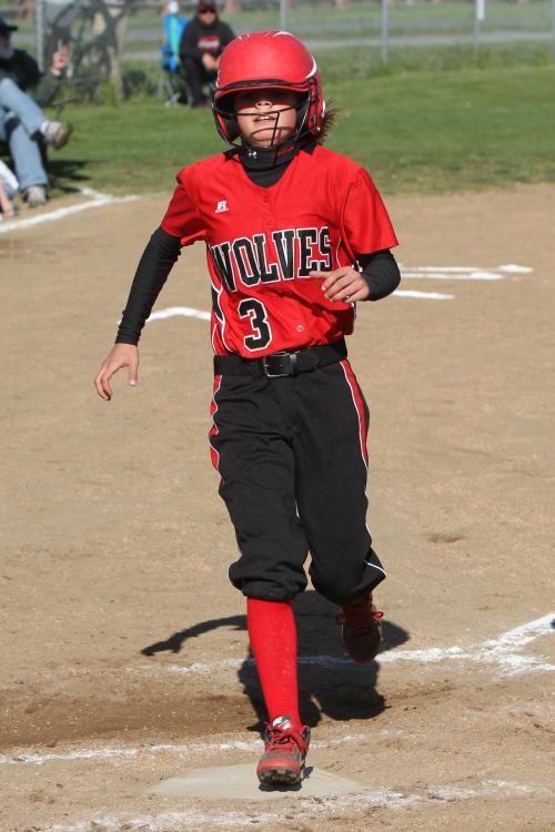 Jae LeVine, here scoring in an earlier game, played sparkling defense Wednesday. (John Fisken photo)