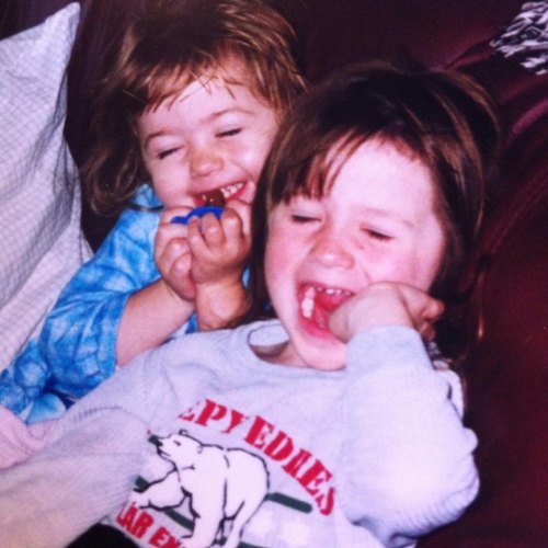 The Bailey sisters never shied away from a camera. Ever. (Donna Bailey photo)