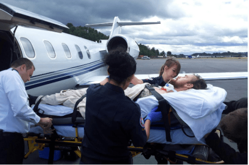 Leaving Nevada. (Photo from Solea Kennedy's GoFundMe page)