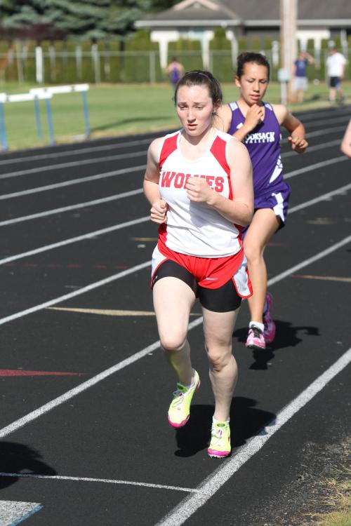 Erin Rosenkranz, out for a run. (John Fisken photos)