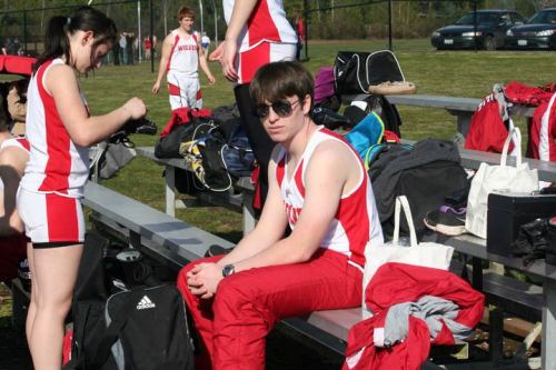 Jake McCormick during his high school track days.