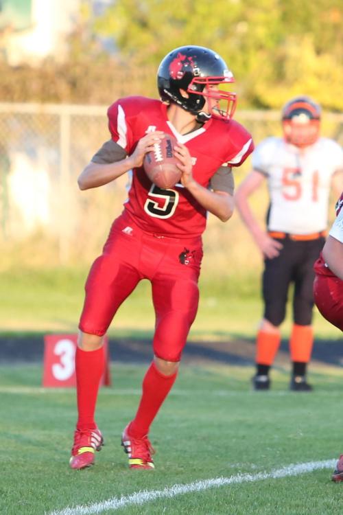 Joel Walstad is the favorite to be under center when the Wolves kick off the 2014 season. (John Fisken photo)