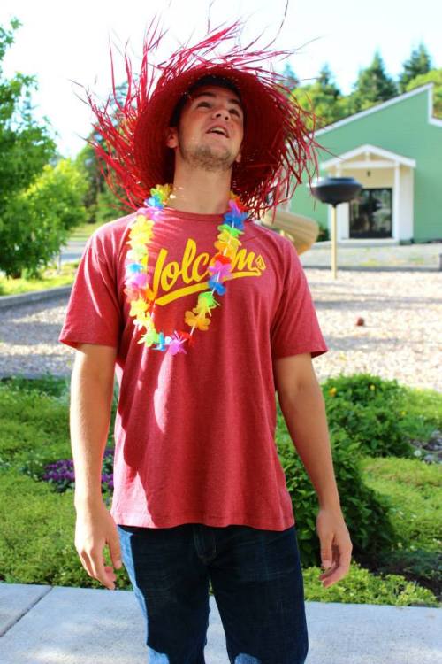 Aaron Wright, one of Coupeville's captains, spends part of his off-season with his church's youth group. (Courtney Arnold photo)