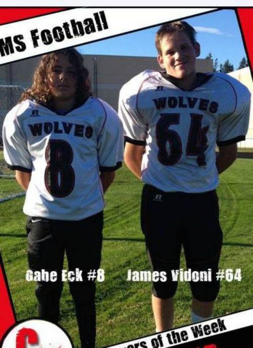 James Vidoni (right) was a big hitter for CMS last season.